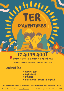 Camping du 17 au 19 aout Pont Scorff